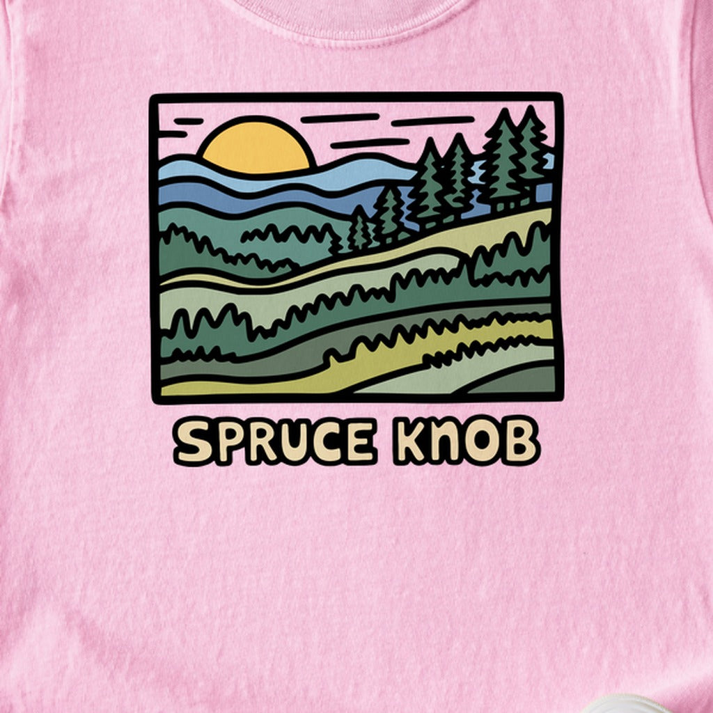 Spruce Knob Kids Cotton T-Shirt