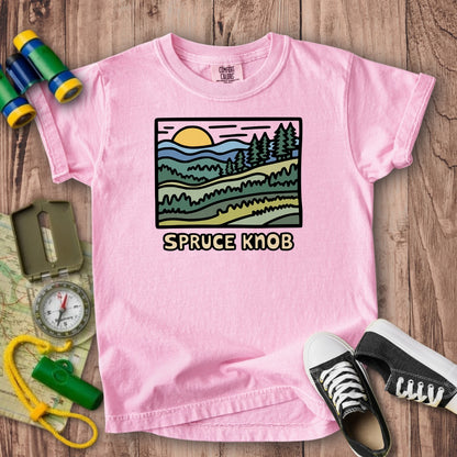 Spruce Knob Kids Cotton T-Shirt