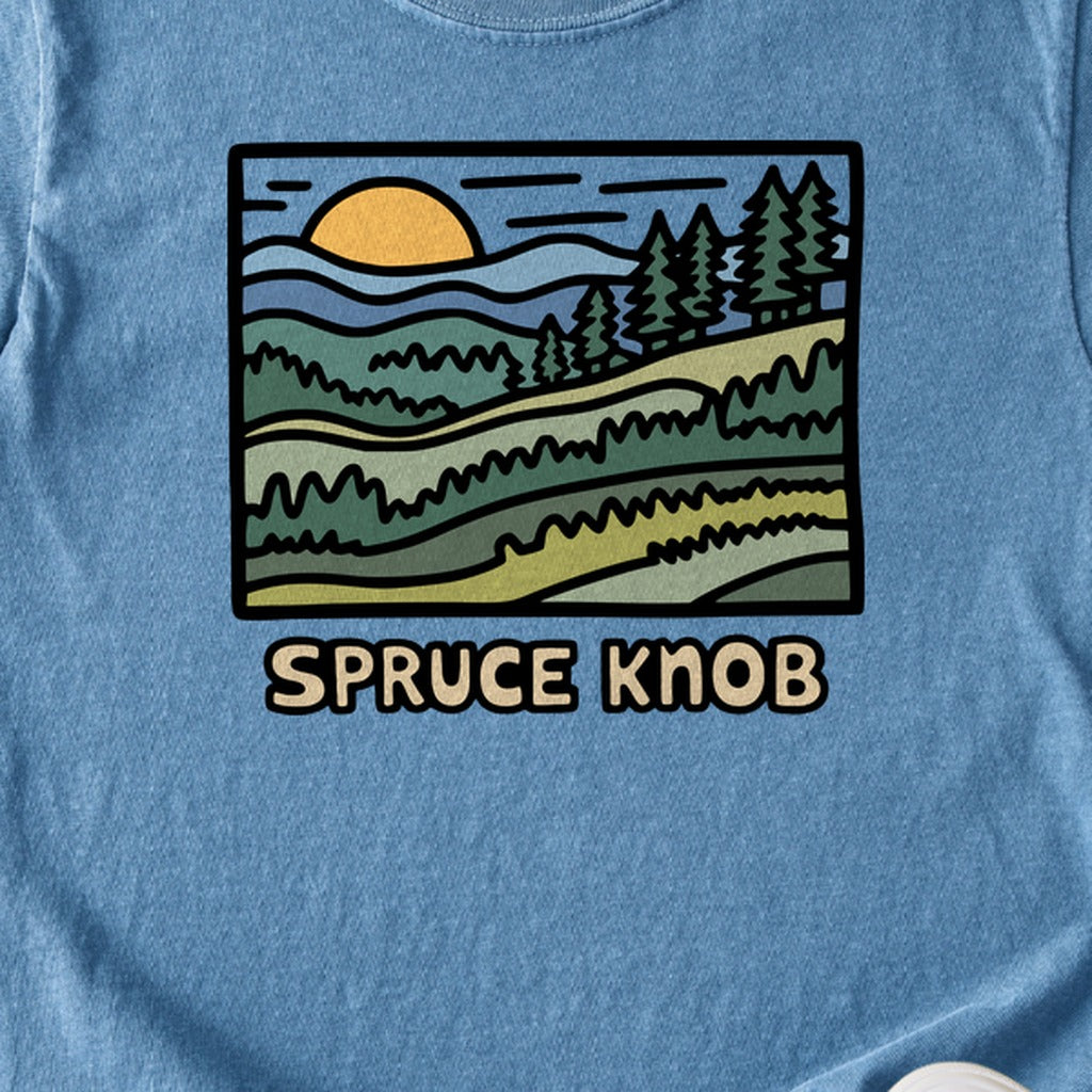 Spruce Knob Kids Cotton T-Shirt