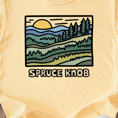 Spruce Knob Kids Cotton T-Shirt