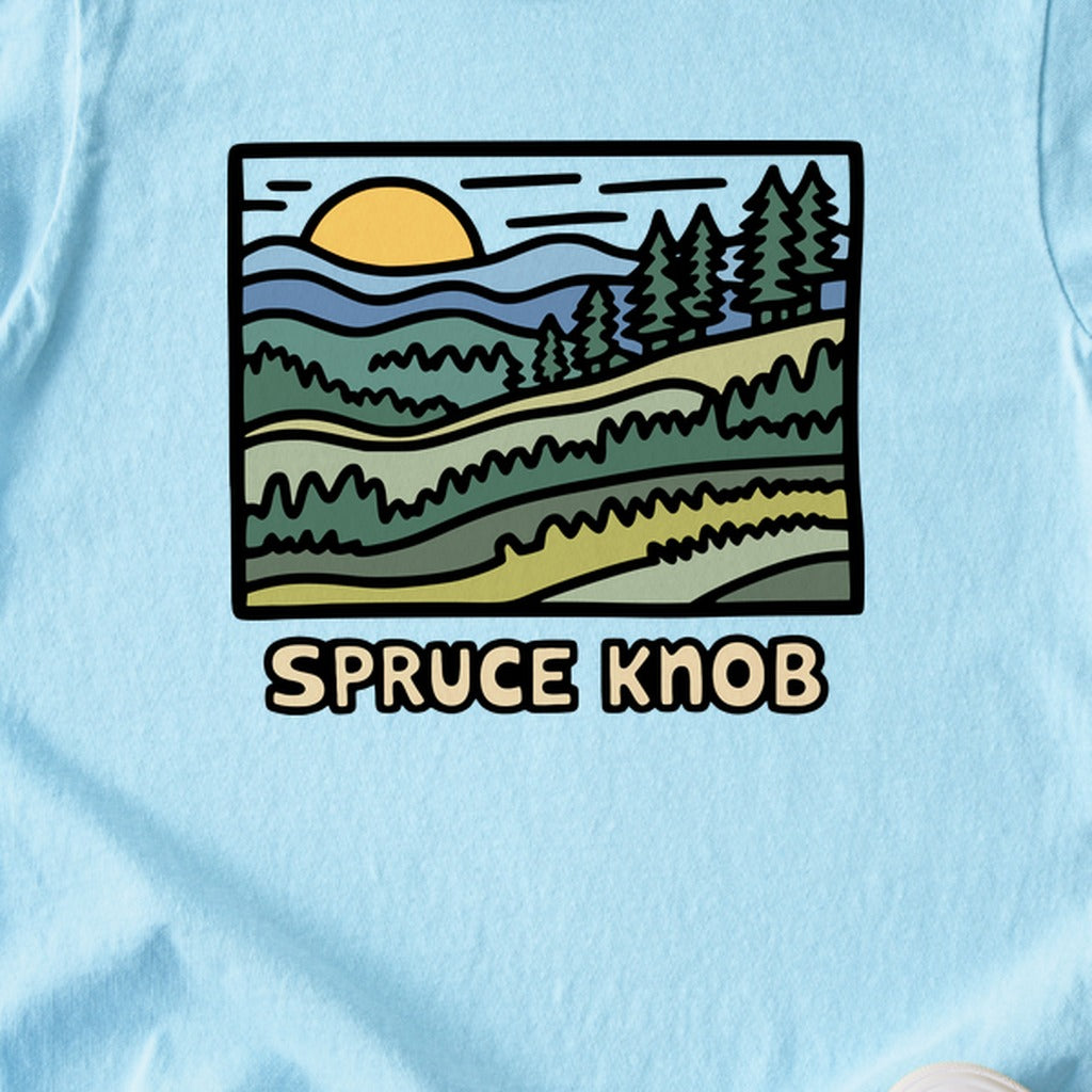 Spruce Knob Kids Cotton T-Shirt
