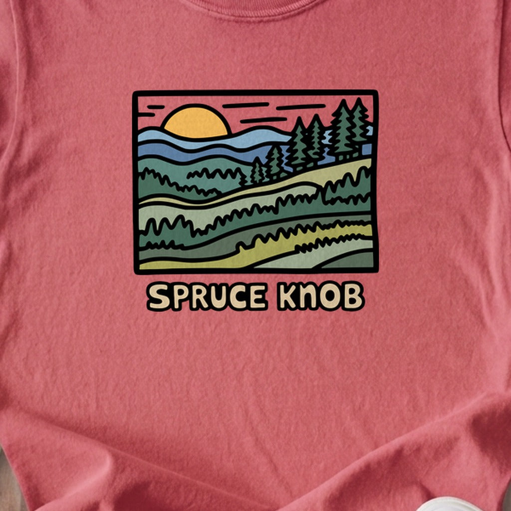 Spruce Knob Kids Cotton T-Shirt