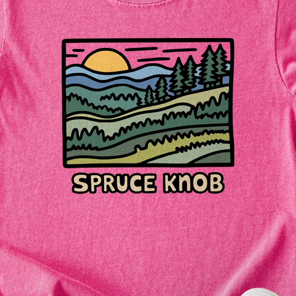 Spruce Knob Kids Cotton T-Shirt