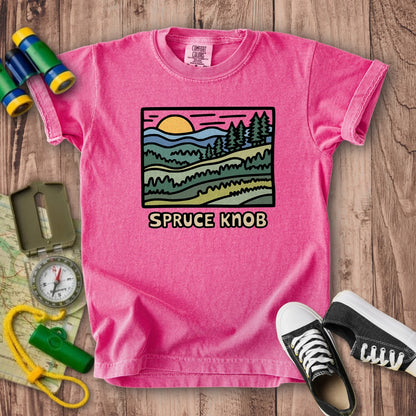 Spruce Knob Kids Cotton T-Shirt