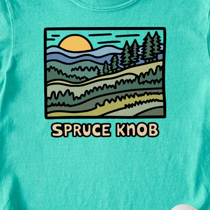 Spruce Knob Kids Cotton T-Shirt