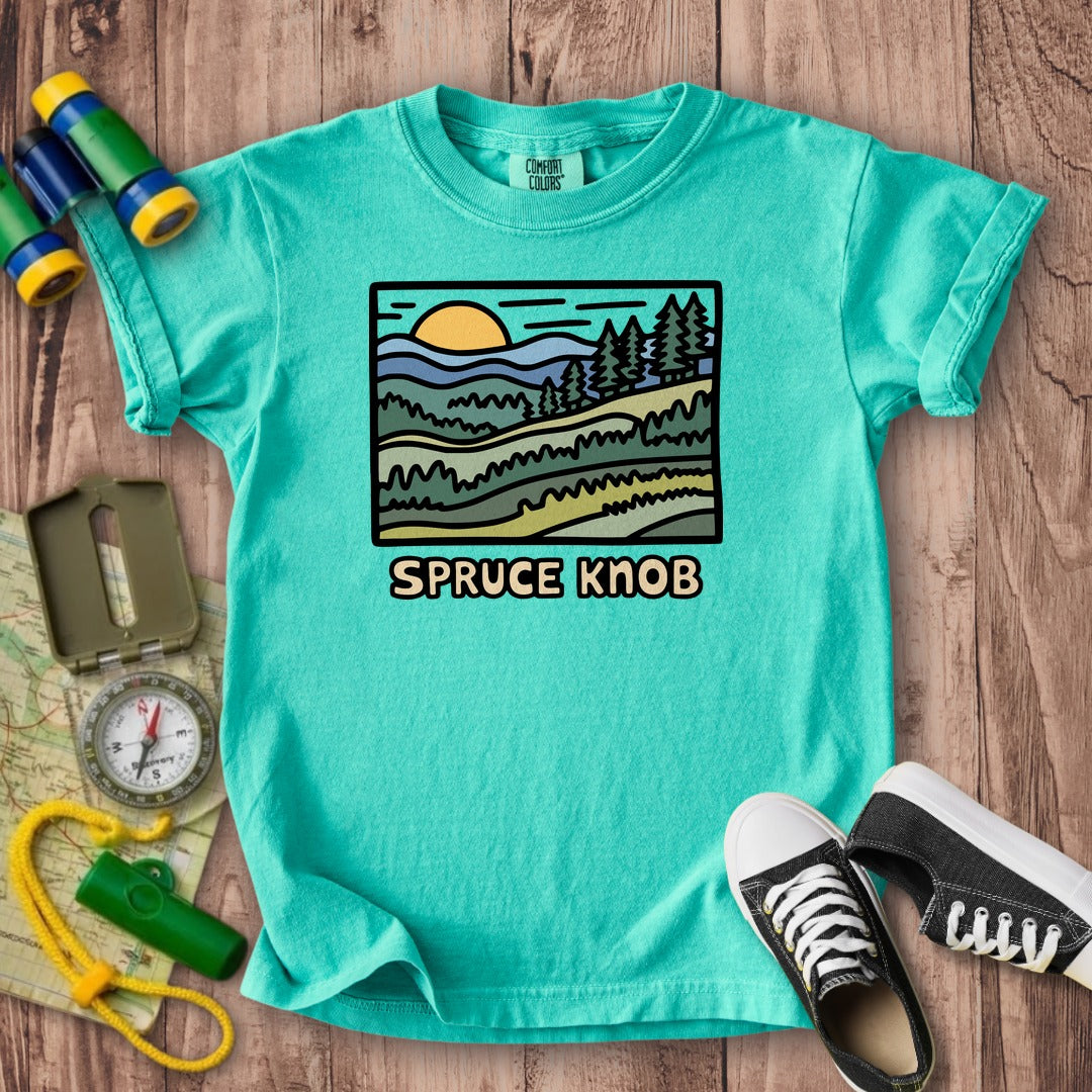 Spruce Knob Kids Cotton T-Shirt