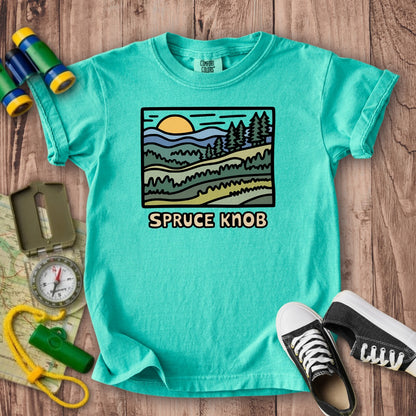 Spruce Knob Kids Cotton T-Shirt