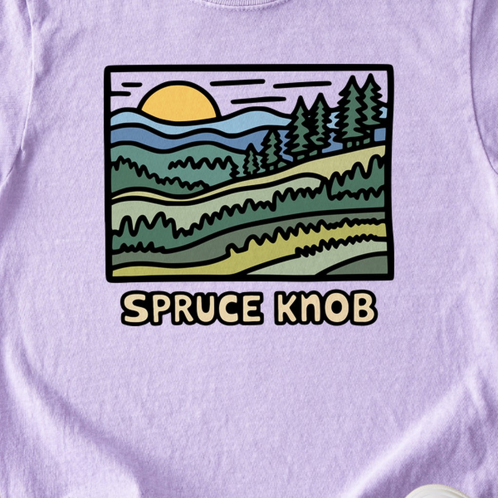 Spruce Knob Kids Cotton T-Shirt