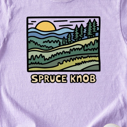 Spruce Knob Kids Cotton T-Shirt