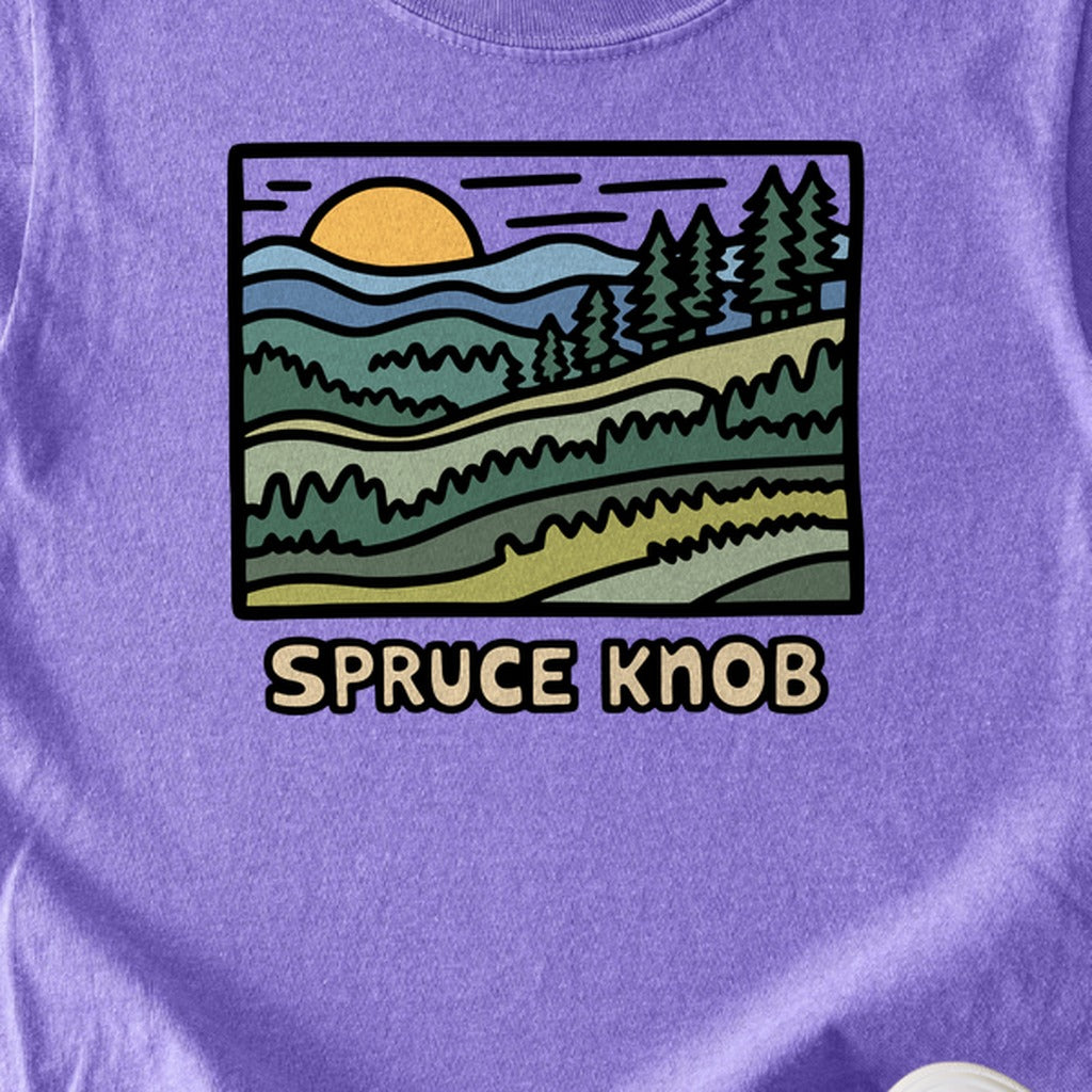Spruce Knob Kids Cotton T-Shirt