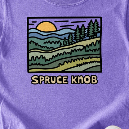 Spruce Knob Kids Cotton T-Shirt