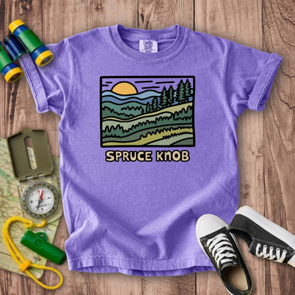 Spruce Knob Kids Cotton T-Shirt
