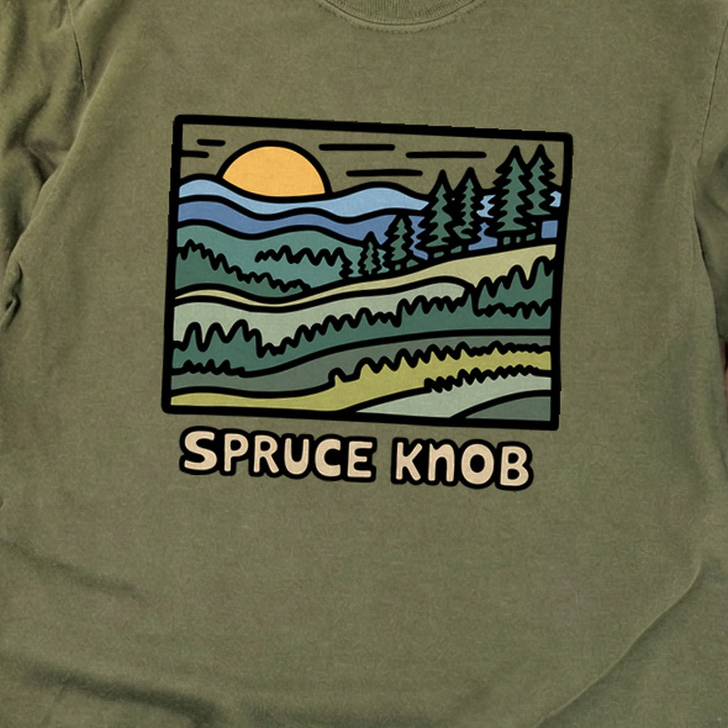 Spruce Knob Cotton Long Sleeve