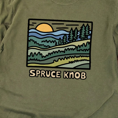 Spruce Knob Cotton Long Sleeve