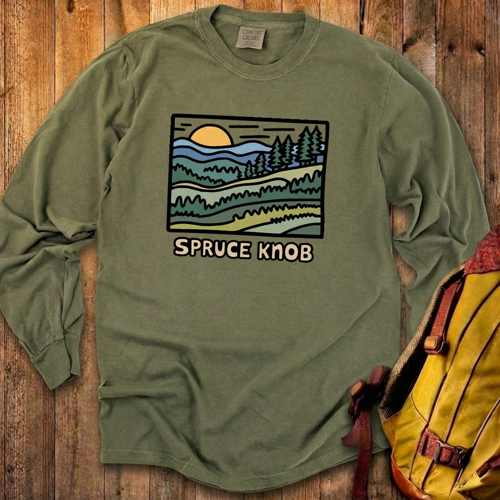 Spruce Knob Cotton Long Sleeve