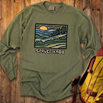 Spruce Knob Cotton Long Sleeve