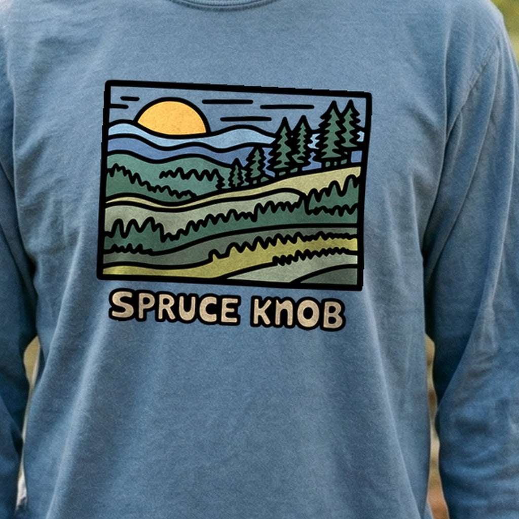 Spruce Knob Cotton Long Sleeve