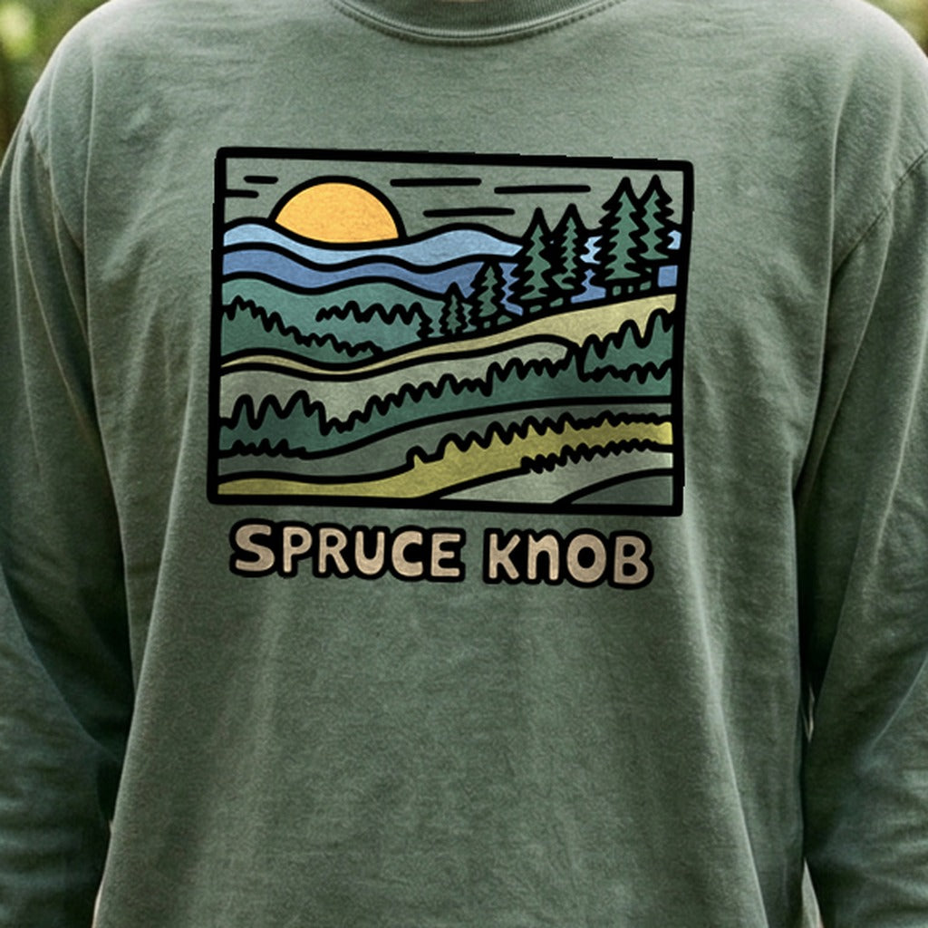 Spruce Knob Cotton Long Sleeve
