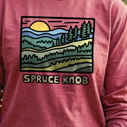 Spruce Knob Cotton Long Sleeve