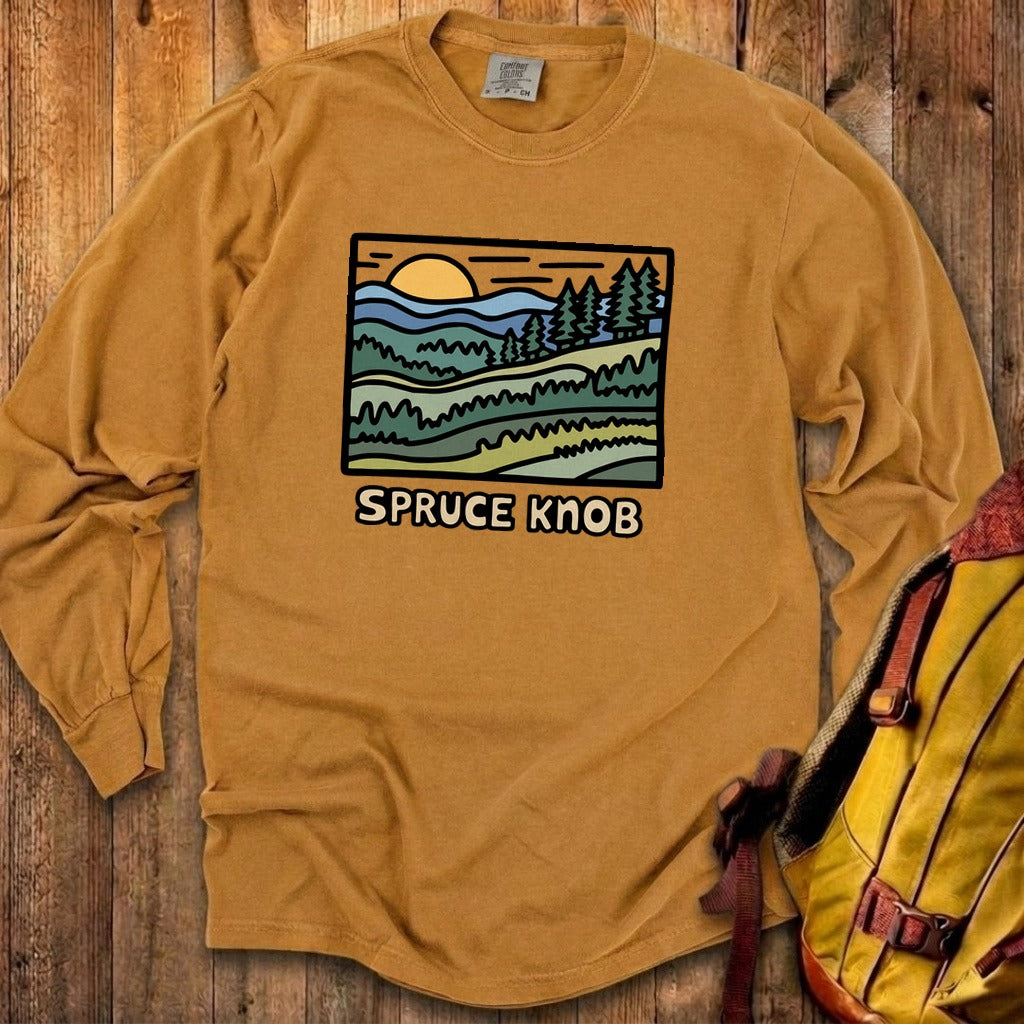 Spruce Knob Cotton Long Sleeve