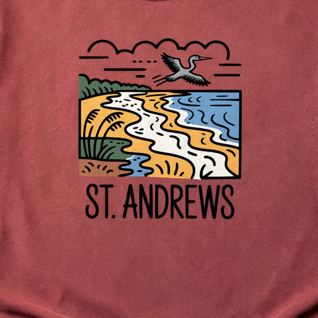 St. Andrews State Park Cotton T-Shirt