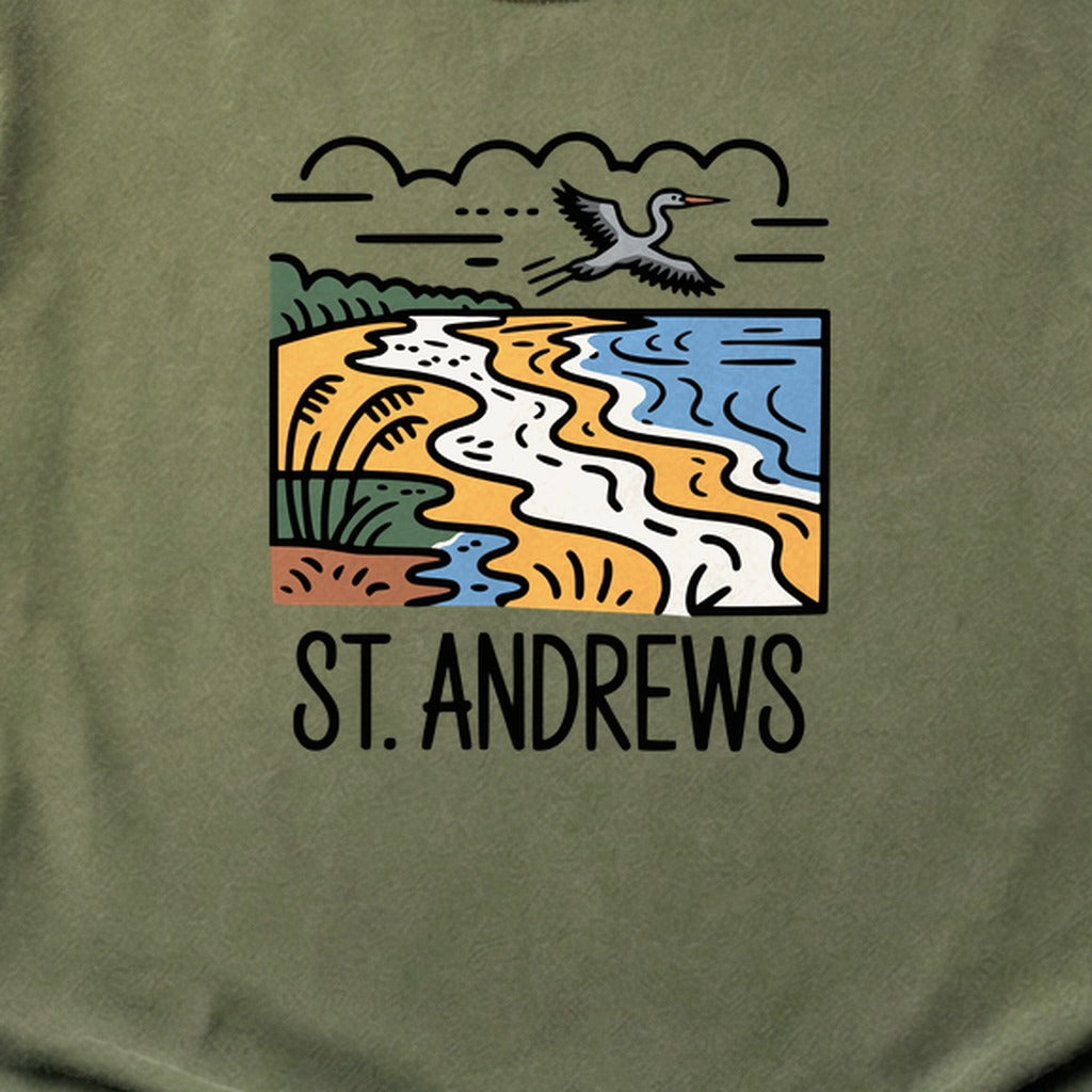 St. Andrews State Park Cotton T-Shirt