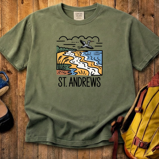 St. Andrews State Park Cotton T-Shirt