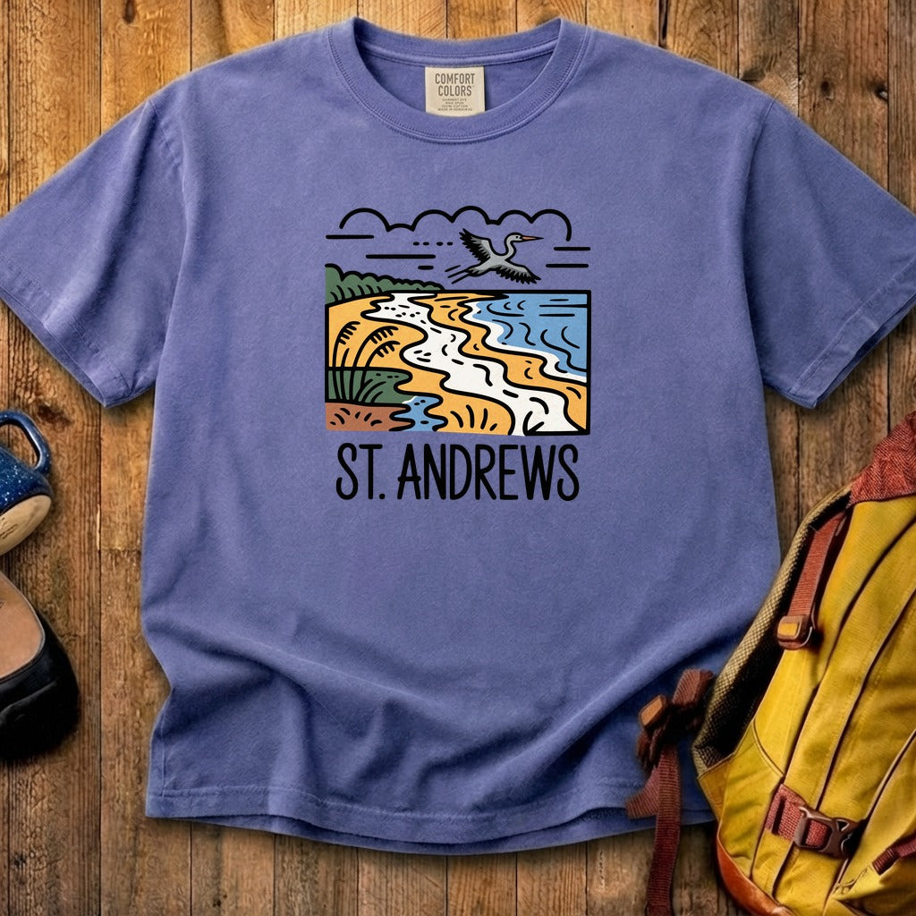 St. Andrews State Park Cotton T-Shirt
