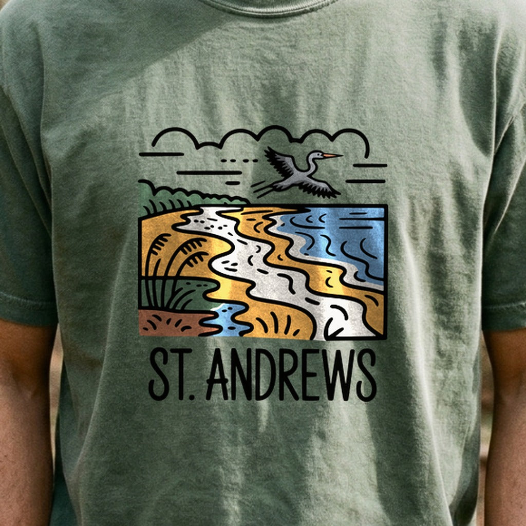 St. Andrews State Park Cotton T-Shirt