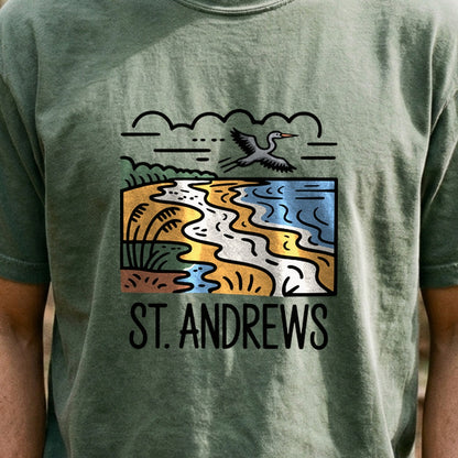 St. Andrews State Park Cotton T-Shirt