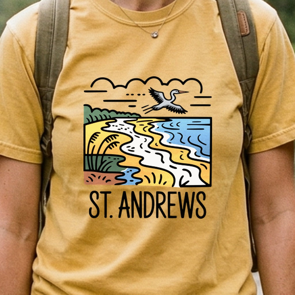 St. Andrews State Park Cotton T-Shirt