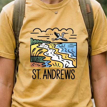 St. Andrews State Park Cotton T-Shirt