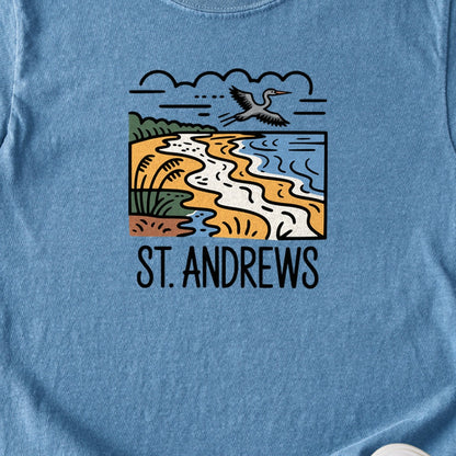 St. Andrews State Park Kids Cotton T-Shirt