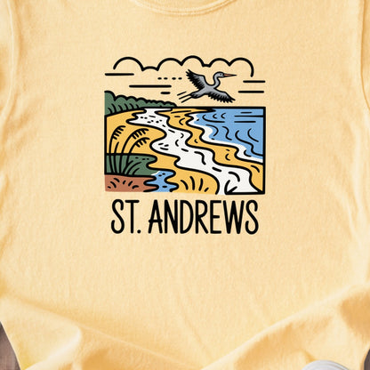 St. Andrews State Park Kids Cotton T-Shirt