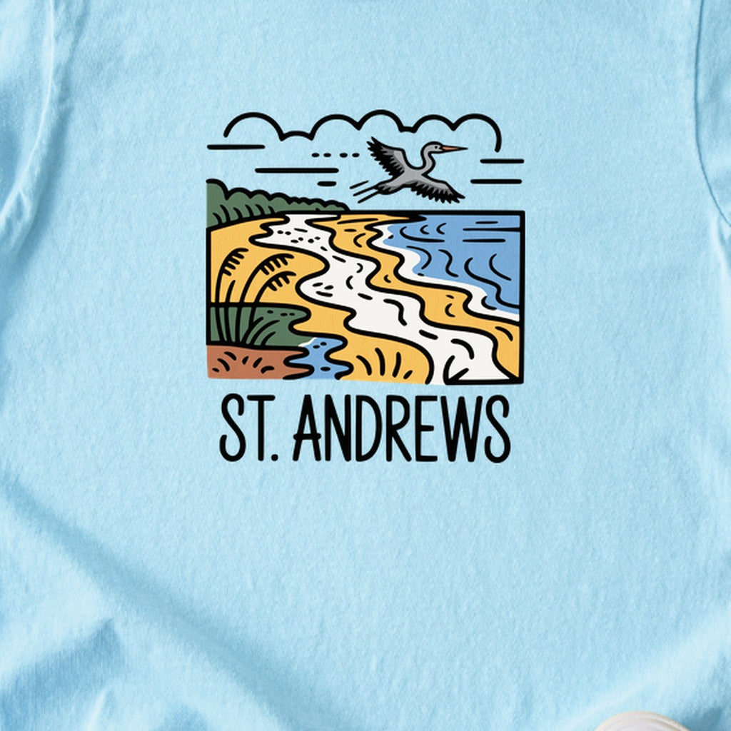 St. Andrews State Park Kids Cotton T-Shirt