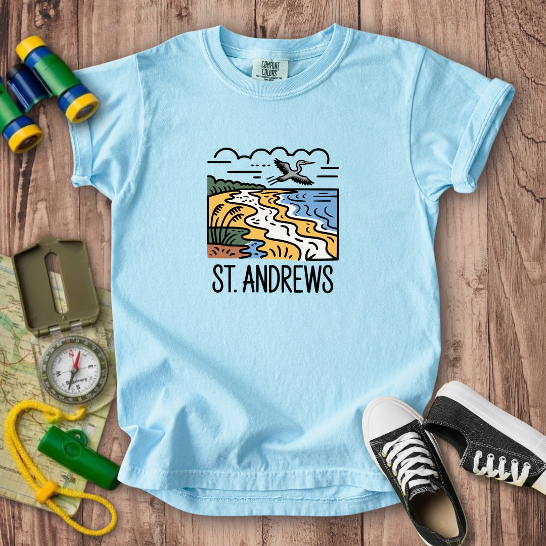 St. Andrews State Park Kids Cotton T-Shirt