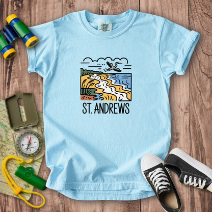 St. Andrews State Park Kids Cotton T-Shirt