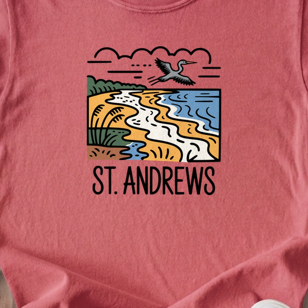 St. Andrews State Park Kids Cotton T-Shirt
