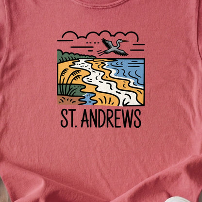 St. Andrews State Park Kids Cotton T-Shirt