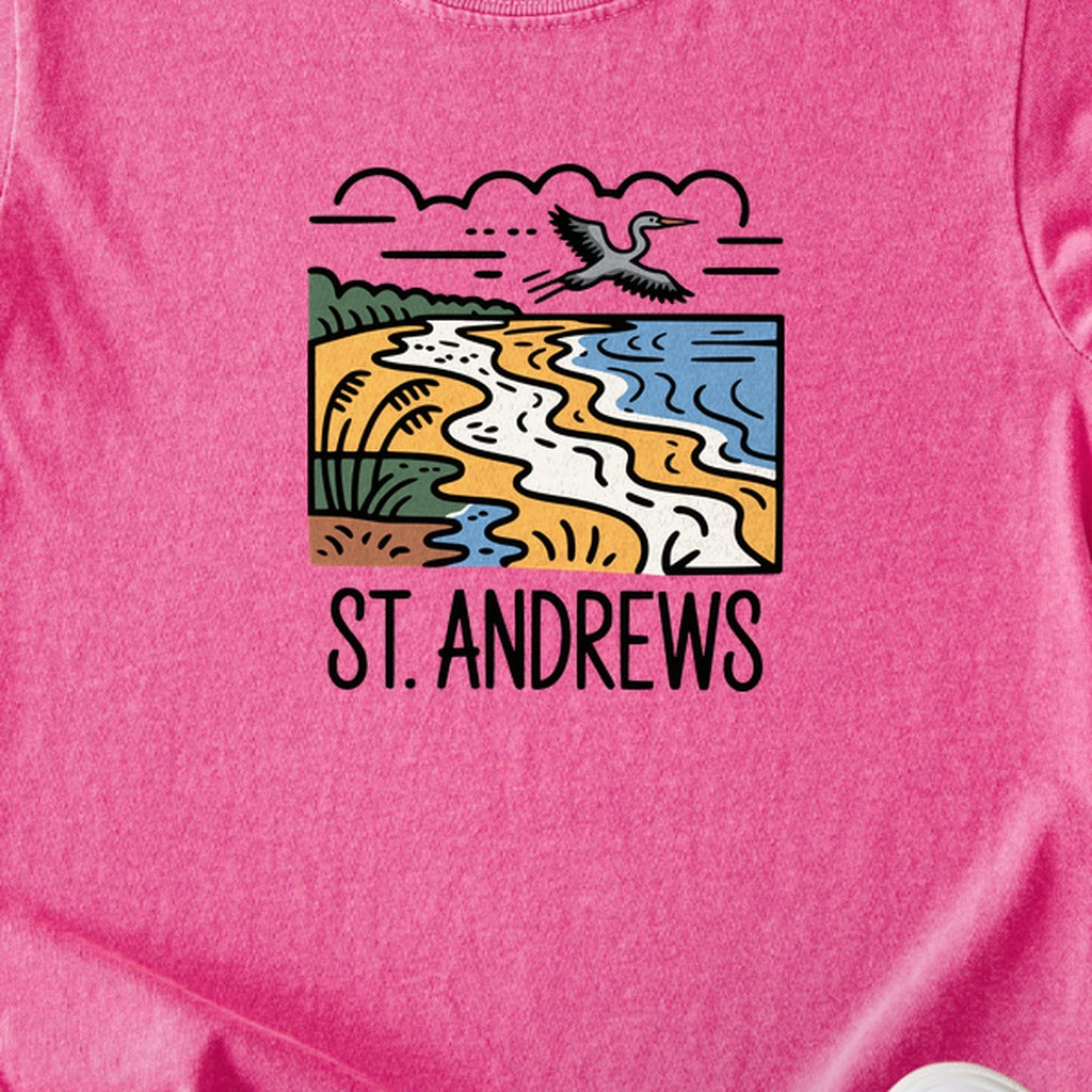 St. Andrews State Park Kids Cotton T-Shirt