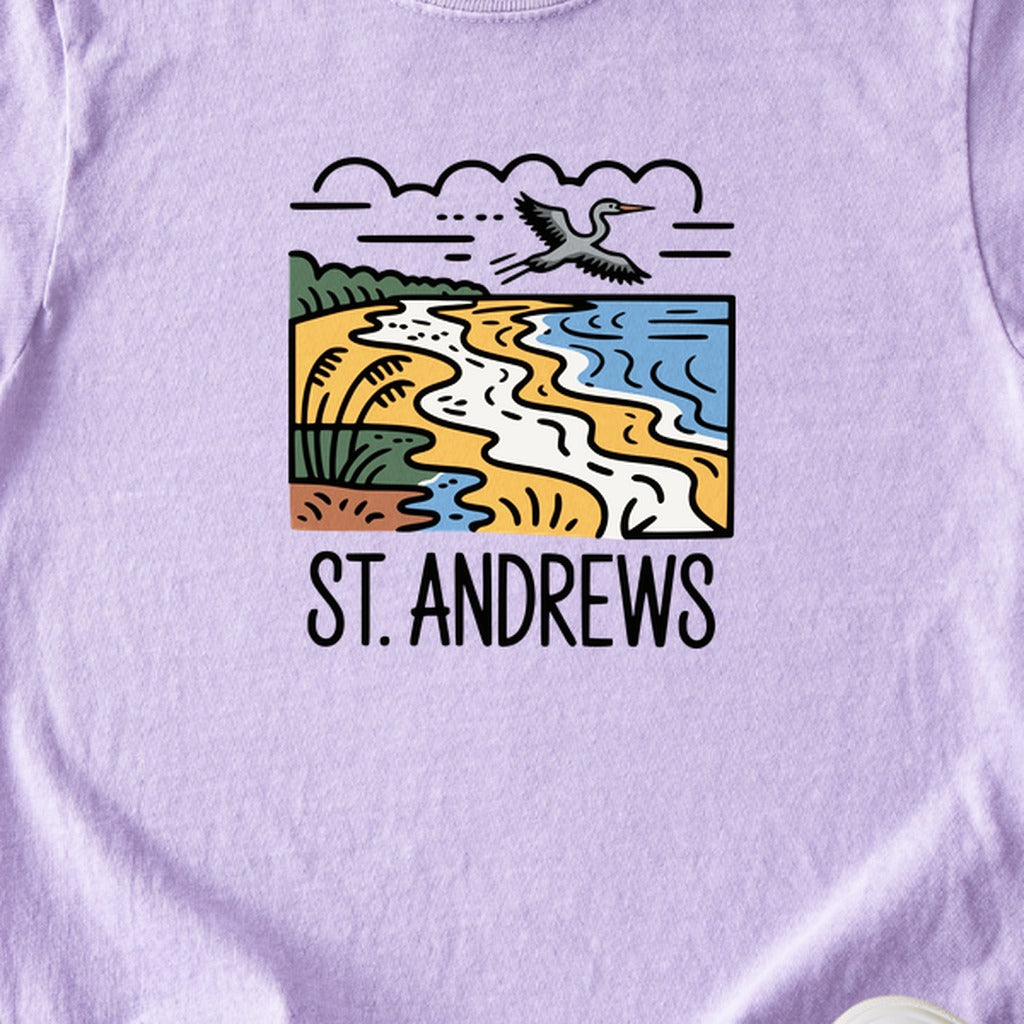 St. Andrews State Park Kids Cotton T-Shirt