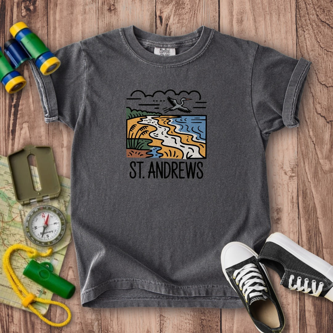 St. Andrews State Park Kids Cotton T-Shirt