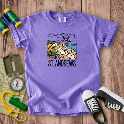 St. Andrews State Park Kids Cotton T-Shirt