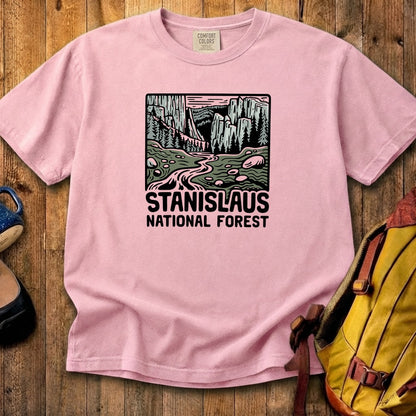 Stanislaus National Forest Cotton T-Shirt