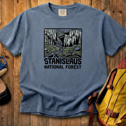 Stanislaus National Forest Cotton T-Shirt