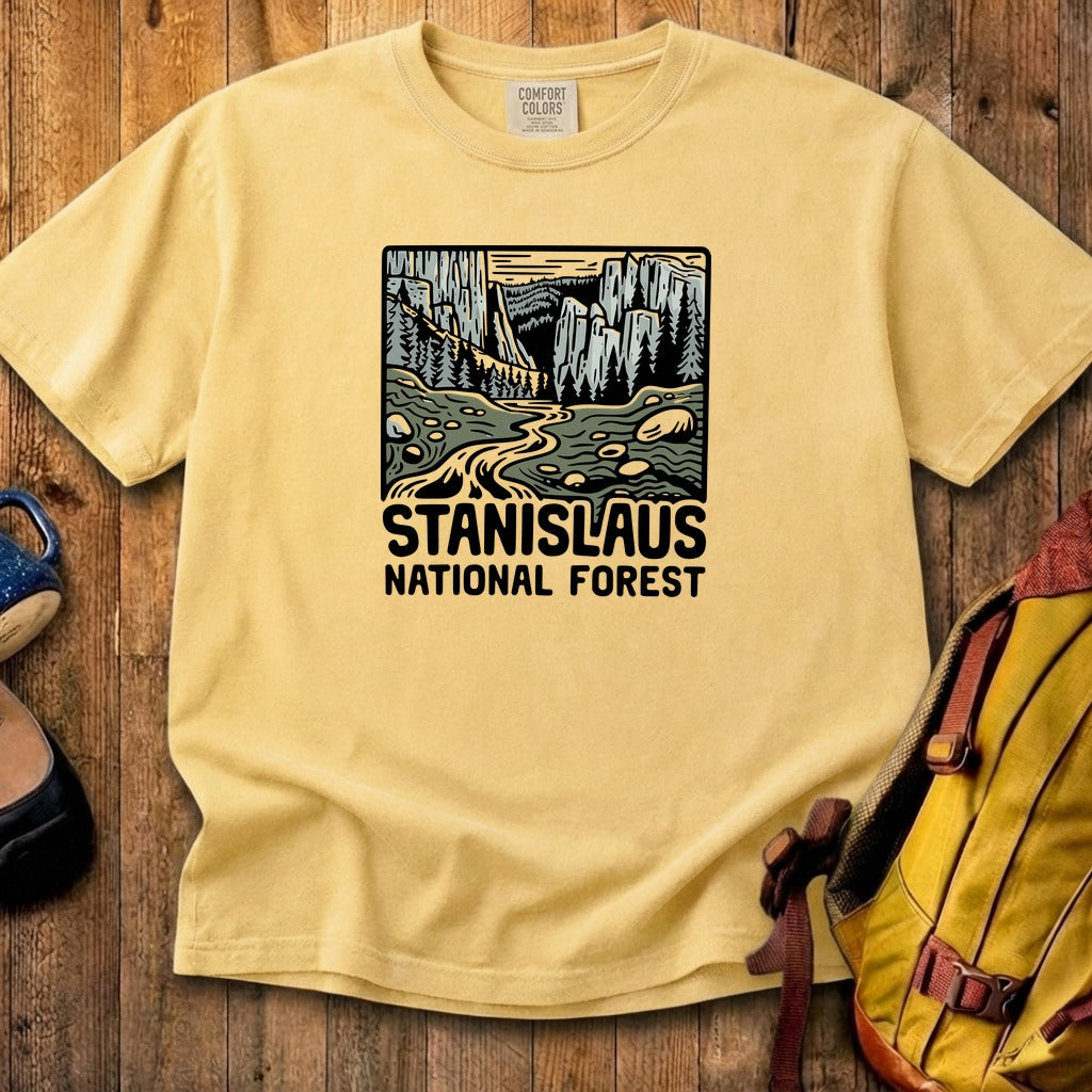 Stanislaus National Forest Cotton T-Shirt