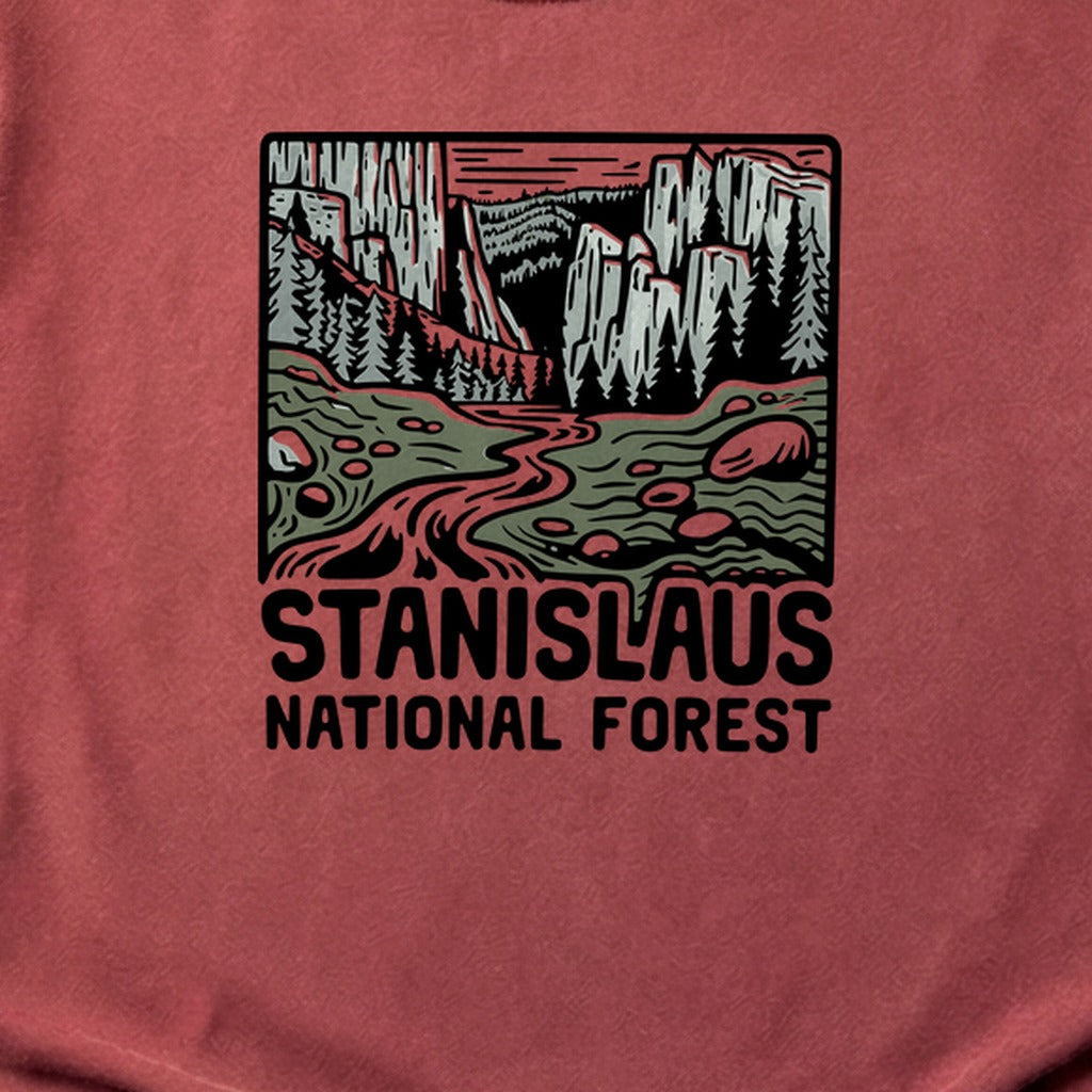 Stanislaus National Forest Cotton T-Shirt