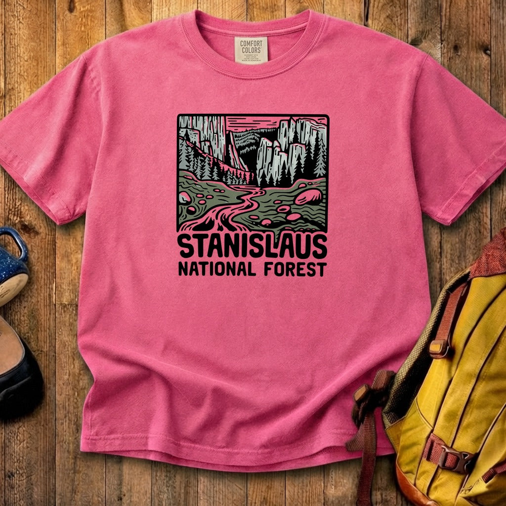 Stanislaus National Forest Cotton T-Shirt