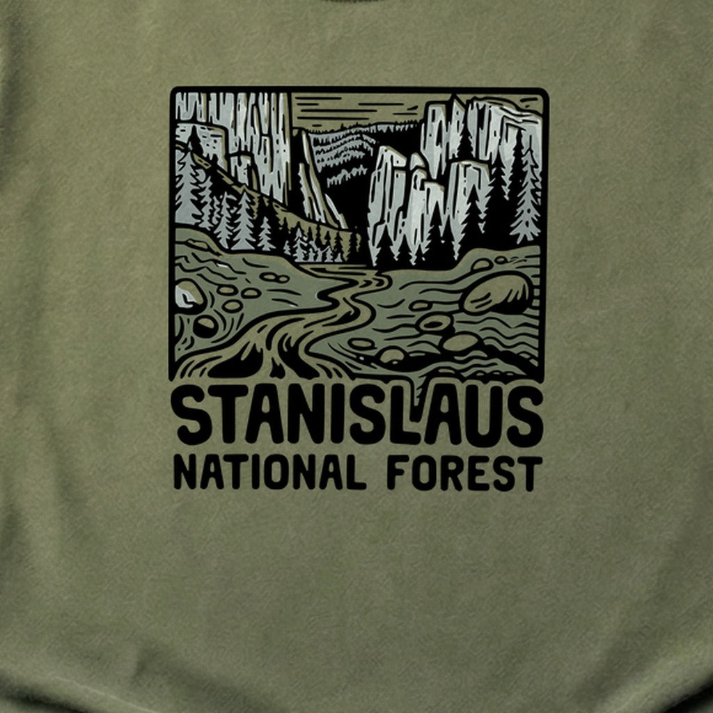 Stanislaus National Forest Cotton T-Shirt