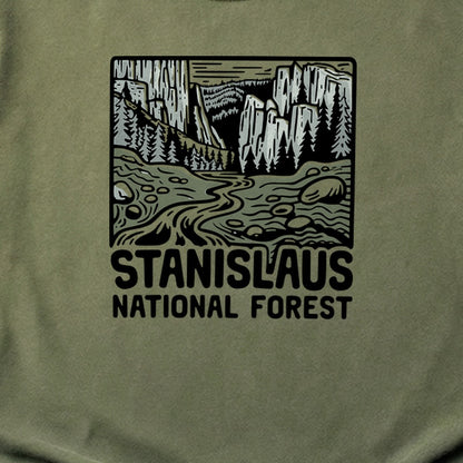 Stanislaus National Forest Cotton T-Shirt
